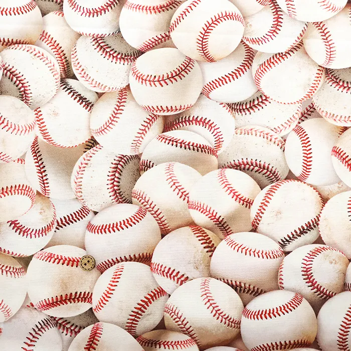 USAコットンプリント生地 TIMELESS TREASURES BASE BALL
