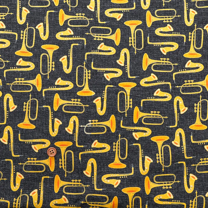 USAコットンプリント生地 WINDHAM FABRICS 管楽器
