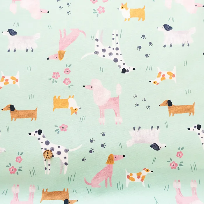USAコットンプリント生地 TIMELESS TREASURES DOG PARK