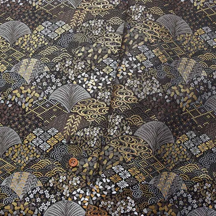 金襴 古紋青海波