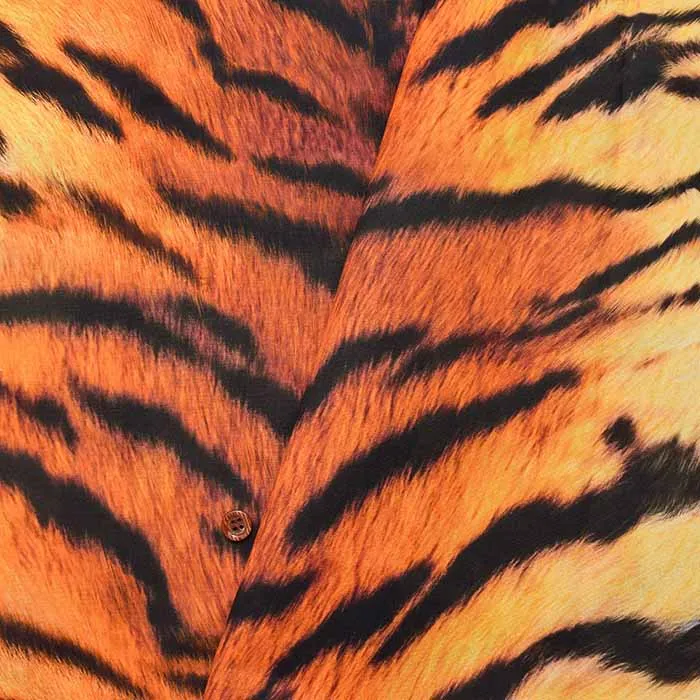 コットンシーチングインクジェットプリント生地 トラ