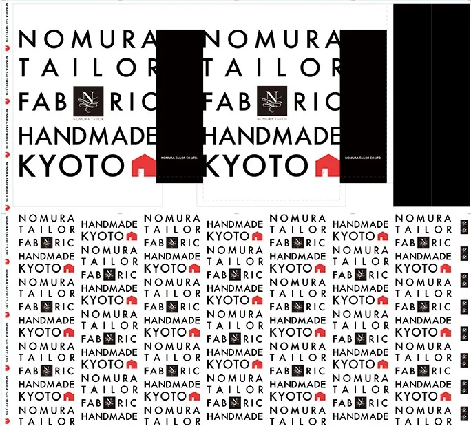 ≪柄売り≫コットンシーチングインクジェットプリント Let's make the Cotton Bag,shall we?【1柄 約110cm×100cm】