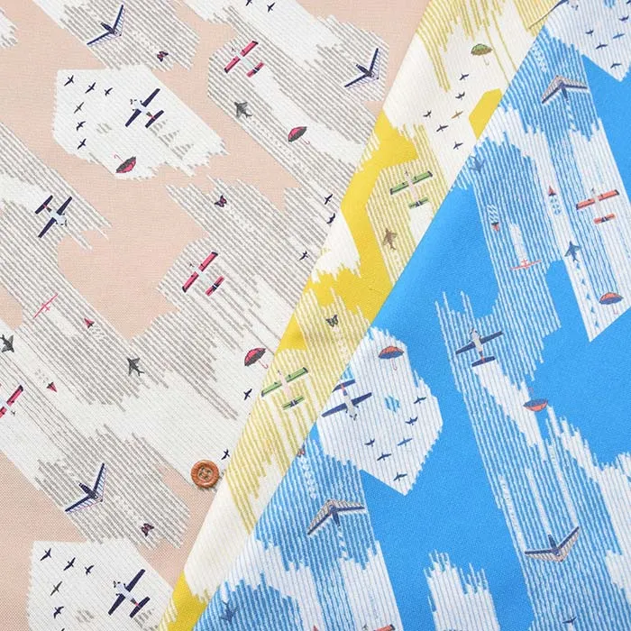 LIBERTY2022 S/S 11号帆布プリント生地 Yuri Himuro Sky