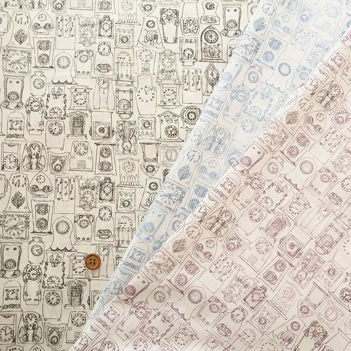 イタリア製 Liberty Fabrics 2025A/W TANA LAWN Tick Tock
