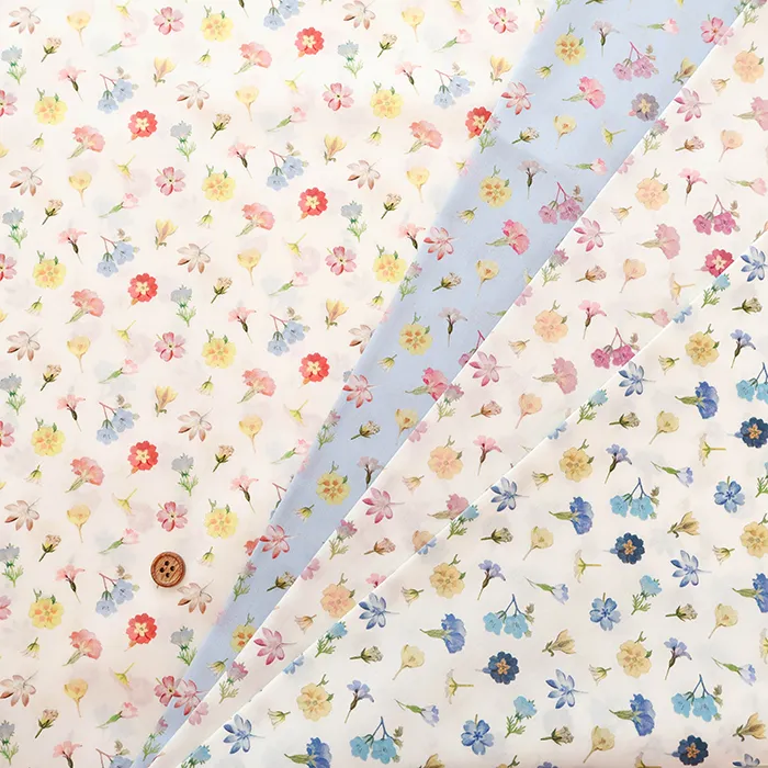Liberty Fabrics 2026 S/S Organic Tana Vol.5 DEVONSHIRE FLOWERS