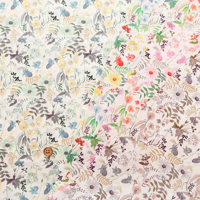 Liberty Fabrics 2026 S/S Organic Tana Vol.5 CHARTWELL BLOOMS