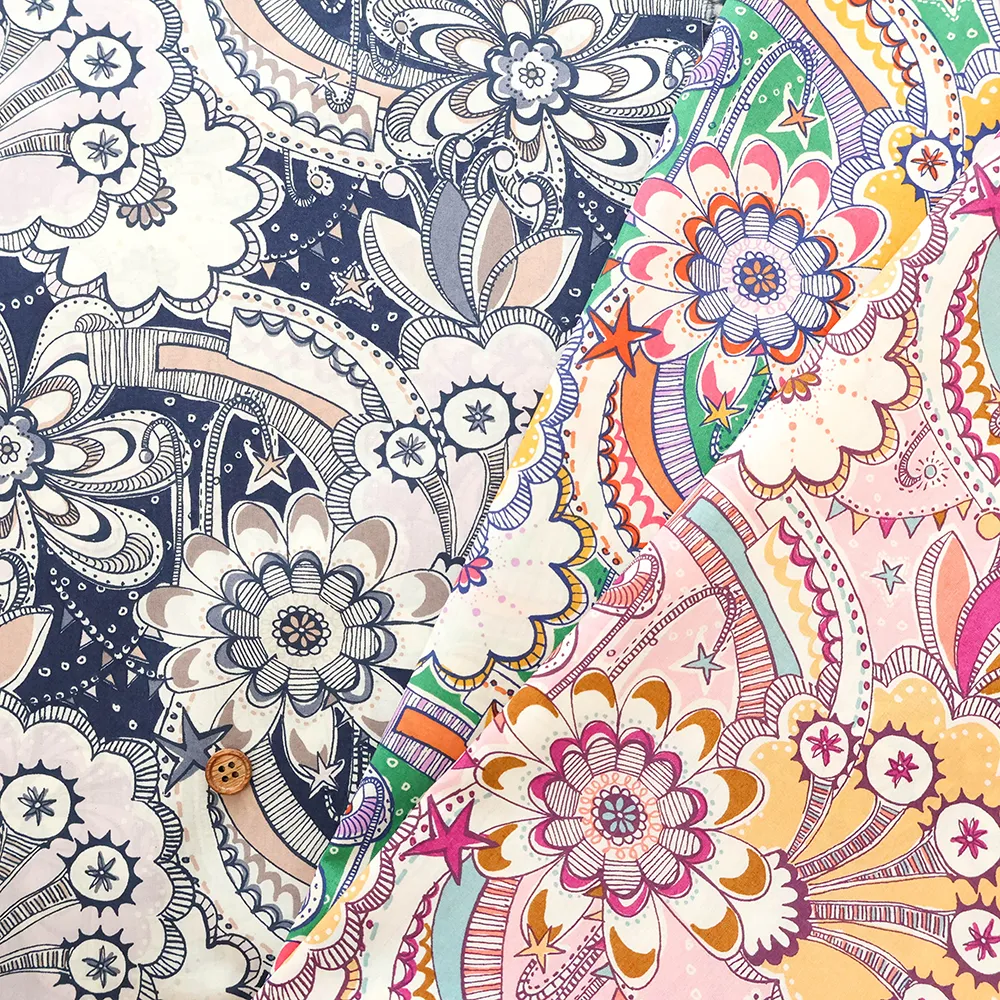 イタリア製 Liberty Fabrics 2026A/W DESIGN.NATURE.ART. FIREWORK GARDEN