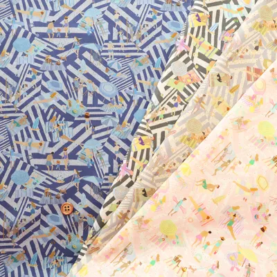 イタリア製 Liberty Fabrics 2026S/S Ceramic Bloom Shoreline