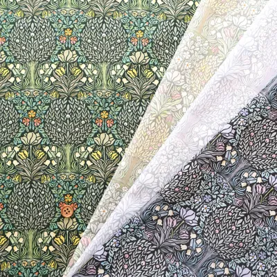 イタリア製 Liberty Fabrics 2026S/S Ceramic Bloom Hanley Forest