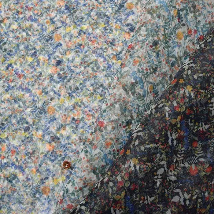 Liberty Fabrics 2023S/S Recycled Polyester Organdie Heidi Meadow
