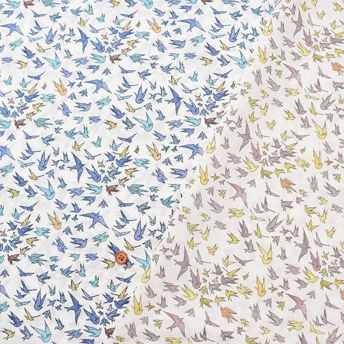 イタリア製 Liberty Fabrics 2024S/S Wildsmith’s Wonderful World Choir of Flyers