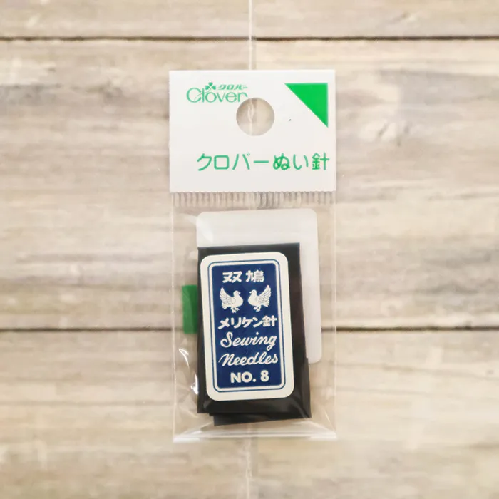 クロバー 双鳩メリケン針 No.8