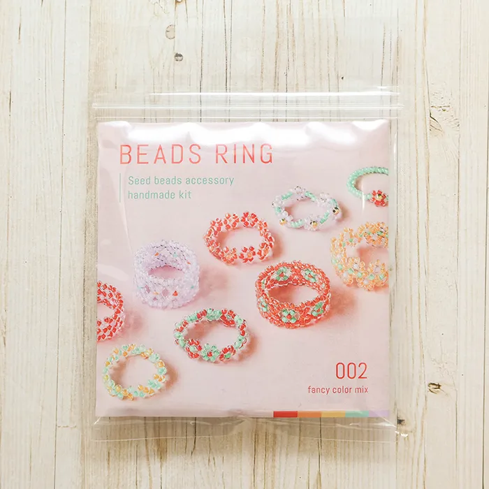 BEADS RINGキット ファンシーカラーミックス