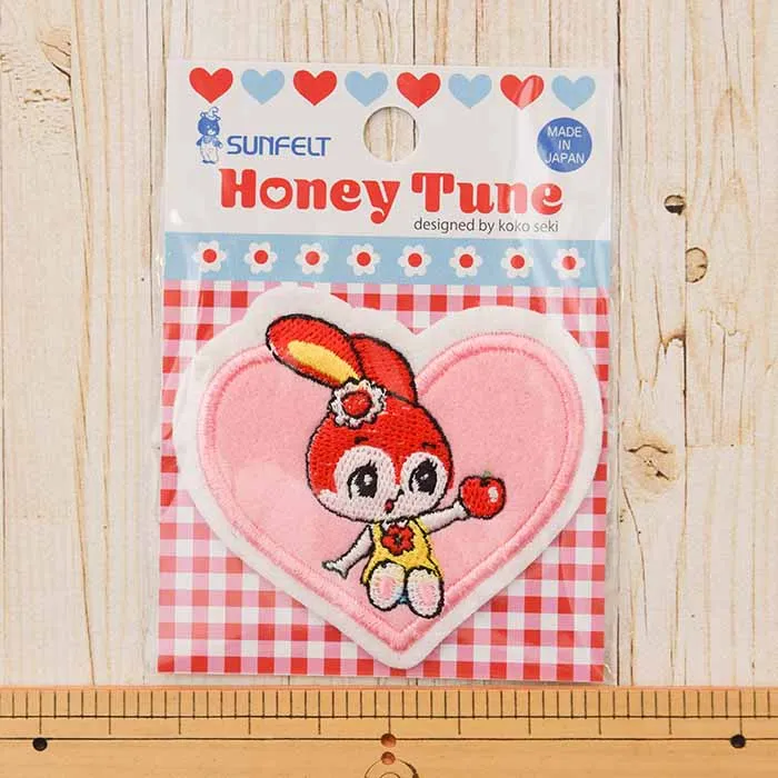 アイロン接着ワッペン Honey Tune ララ