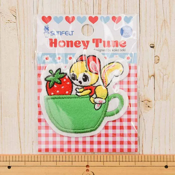 アイロン接着ワッペン Honey Tune リリー
