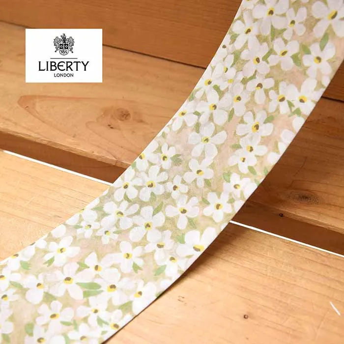 LIBERTYバイアステープ 両折れ 45mm幅 Petal wish