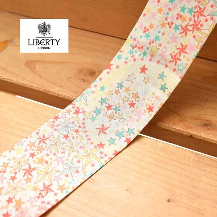 LIBERTYバイアステープ 両折れ 45mm幅 Adelajda