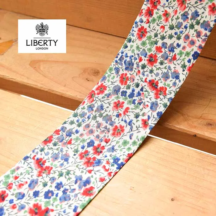 LIBERTYバイアステープ 両折れ 45mm幅 Phoebe