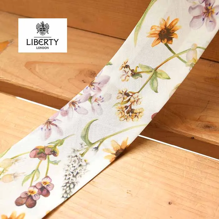 LIBERTYバイアステープ 両折れ 45mm幅 Primavera