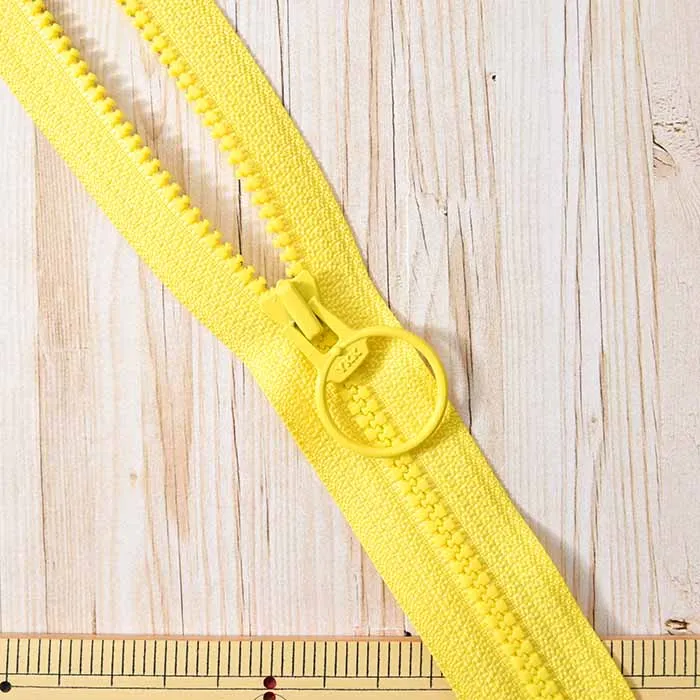 ビスロンファスナー80cm リング付き オープン