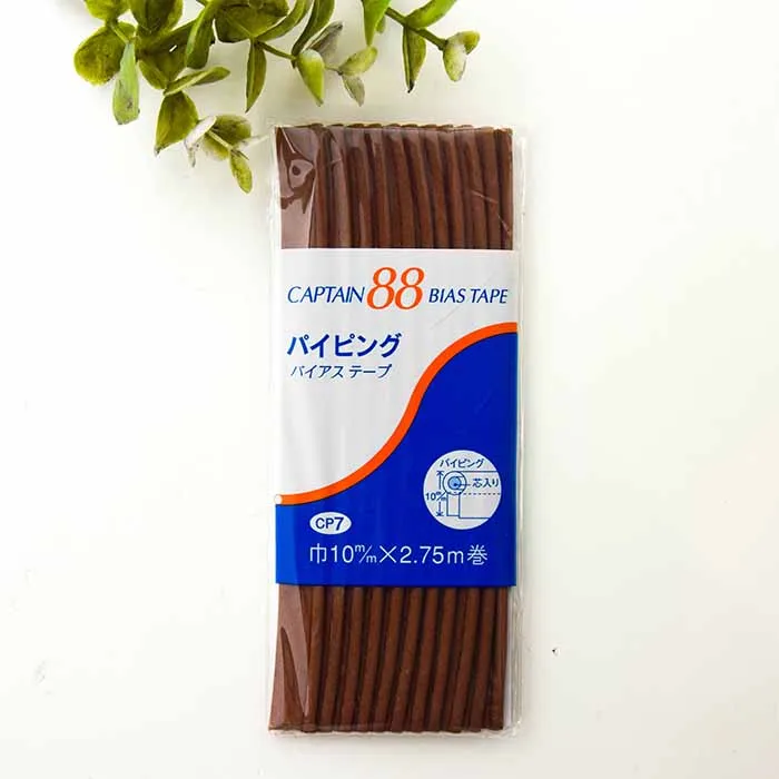 バイアステープ パイピング