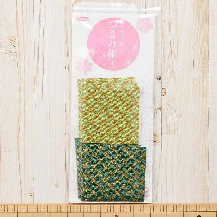 京ちりめん つまみ細工 カット済み生地 絞り