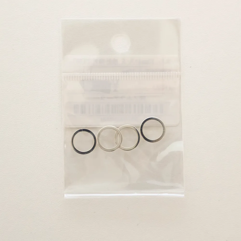 マルカン 10mm 4個入り シルバー