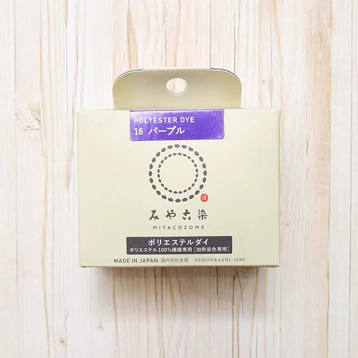 ECO染料 みやこ染め ポリエステルダイ