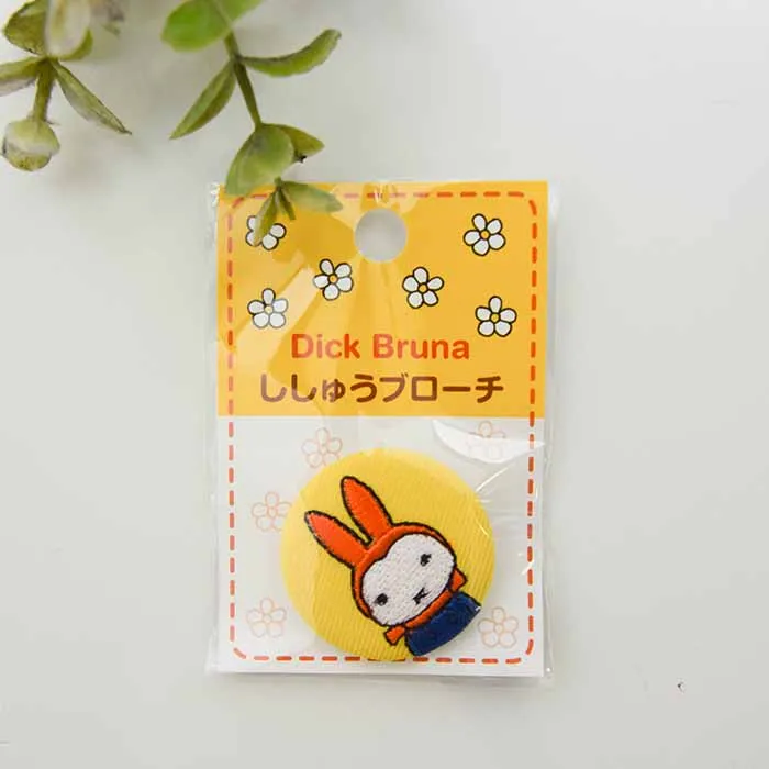 ミッフィー ししゅうブローチ ゆきのひ
