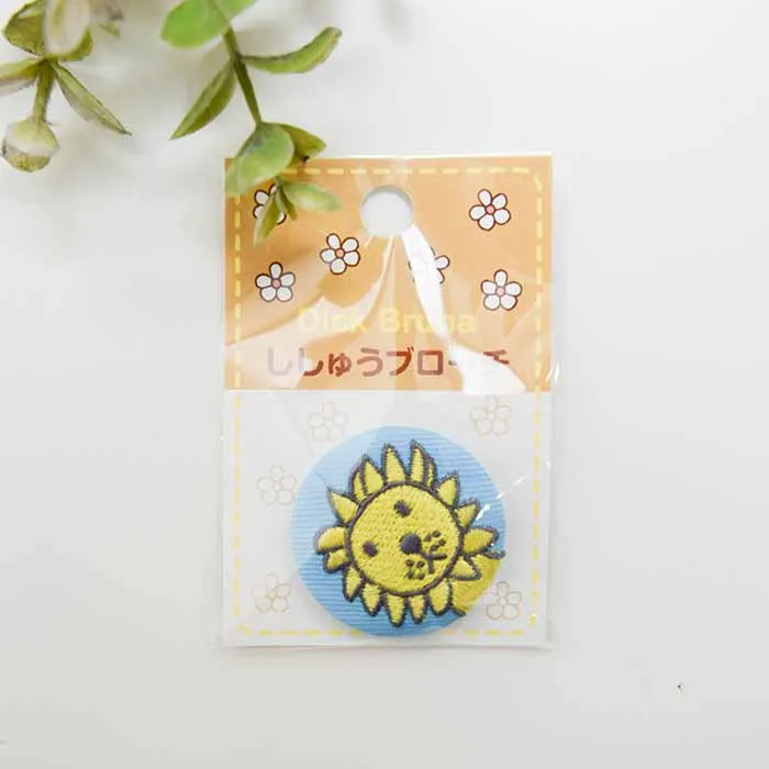 ミッフィー ししゅうブローチ ライオン