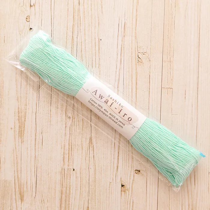 刺し子糸 Sashiko Awai-iro パステルカラー