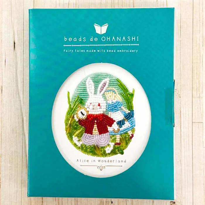 ビーズ刺繍キット ビーズでOHANASHI 不思議の国のアリス