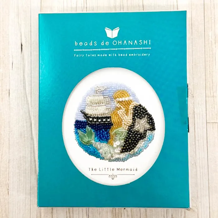 ビーズ刺繍キット ビーズでOHANASHI 人魚姫