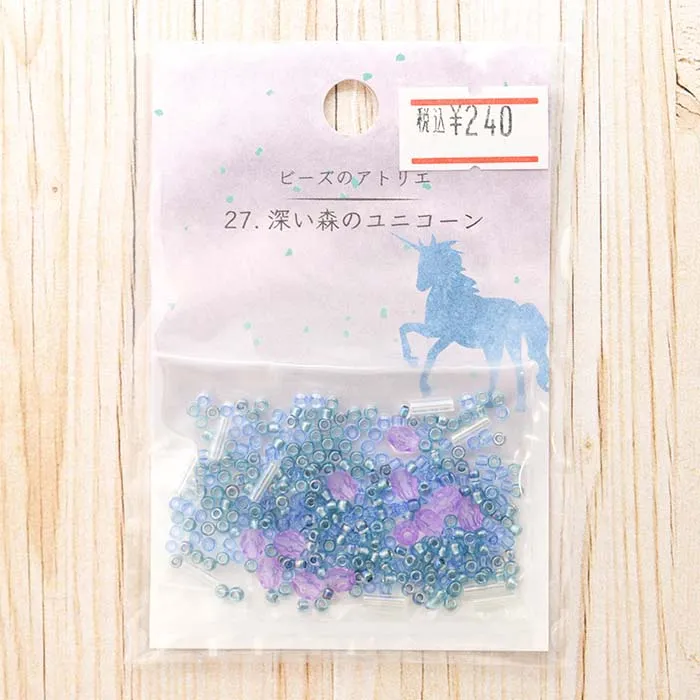 ビーズのアトリエ 深い森のユニコーン