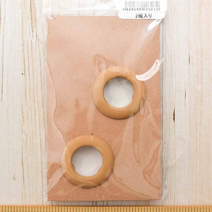 ツメ式ハトメ 内径21mm 2組入り