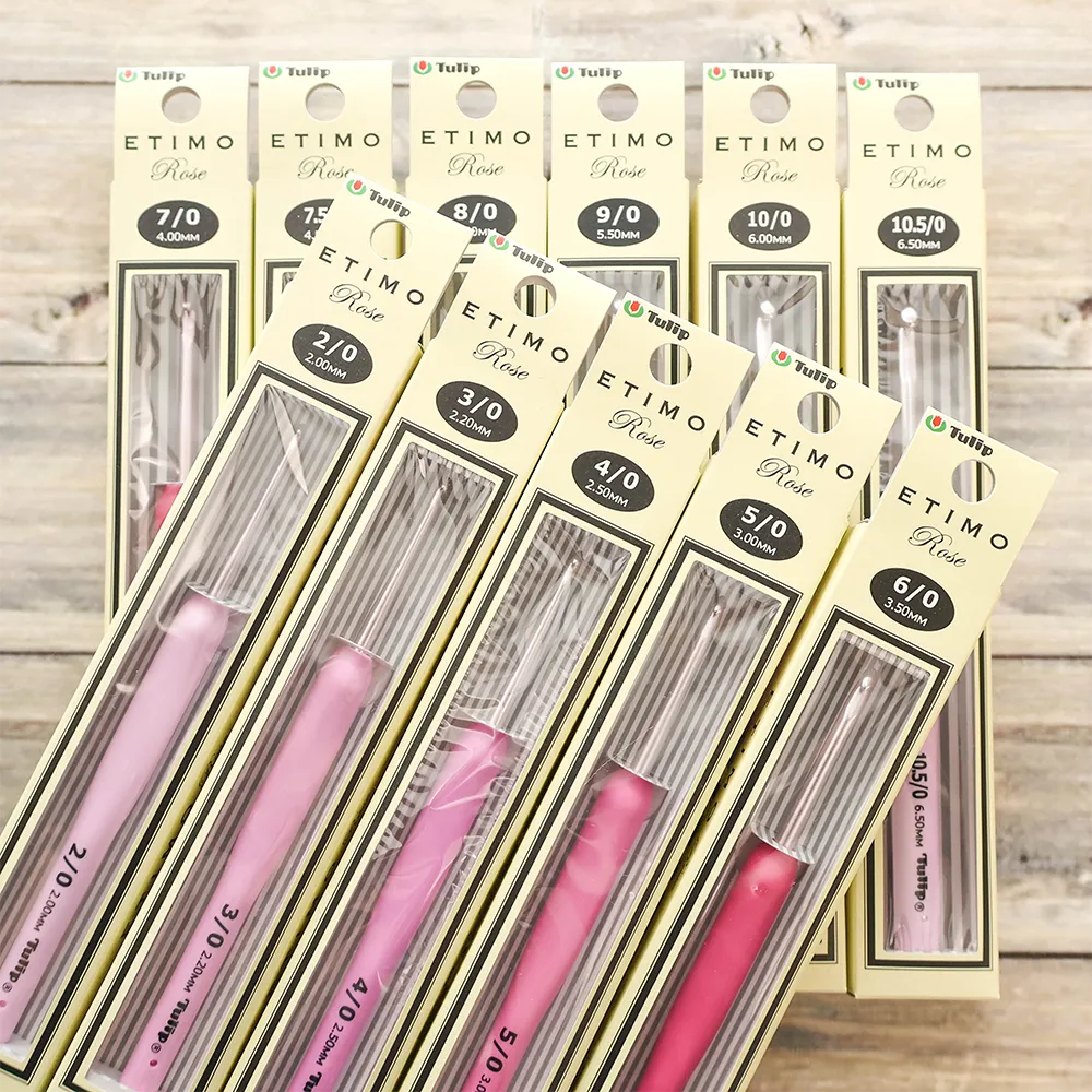 Tulip ETIMOロゼ　クッショングリップ付き　かぎ針