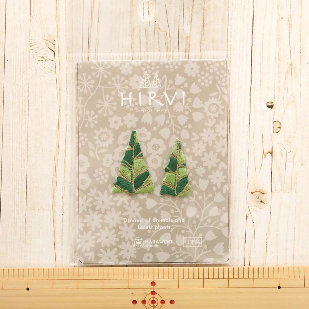 2wayワッペン HIRVI 三角の木
