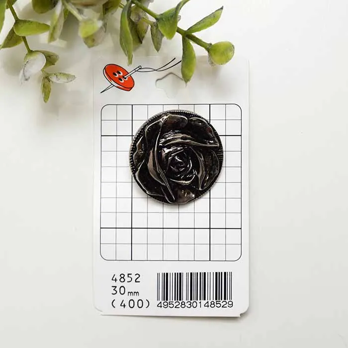 プラスチックボタン 30mm