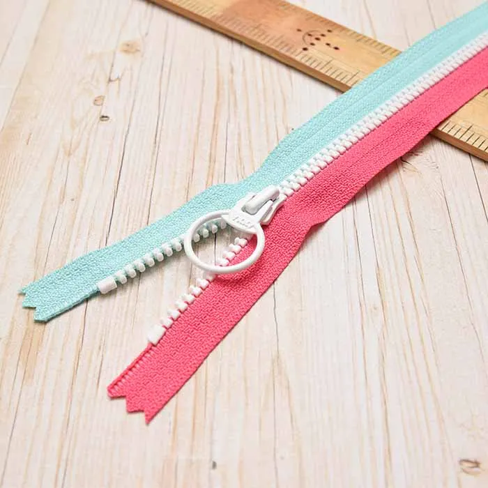 ビスロンファスナー バイカラー 20cm