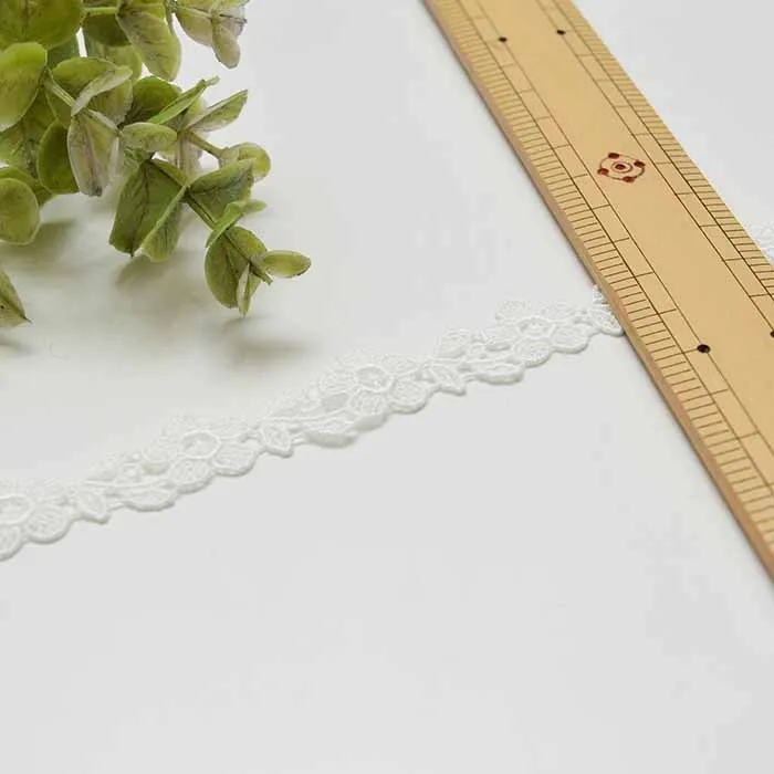 綿ケミカルレース 約1.5cm幅