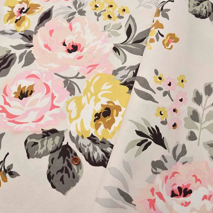 【イギリス正規輸入品 Cath Kidston】キャスキッドソン コットンライトキャンバス生地 <Vintage Bunch Multi>(ビンテージバンチ マルチ)