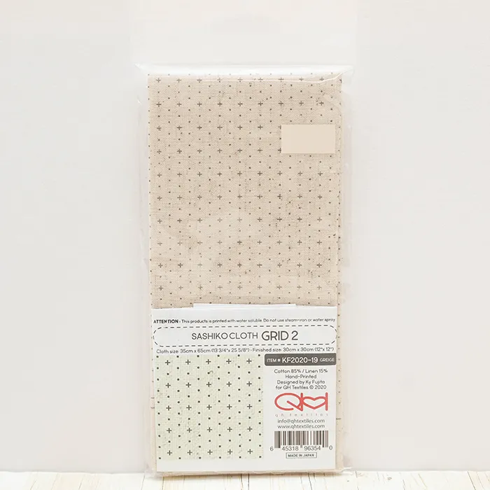 刺繍布 刺し子クロス SASHIKO CLOTH <GRID2>