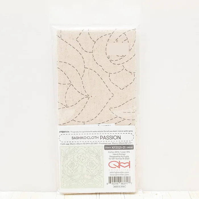 刺繍布 刺し子クロス SASHIKO CLOTH <PASSION>
